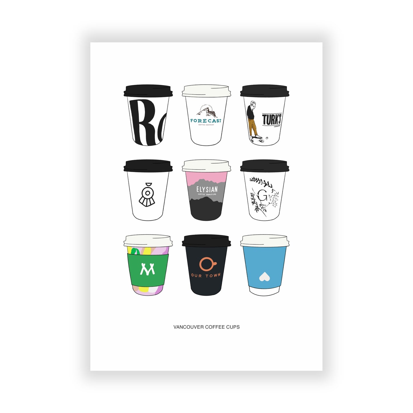 Vancouver Coffee Cups