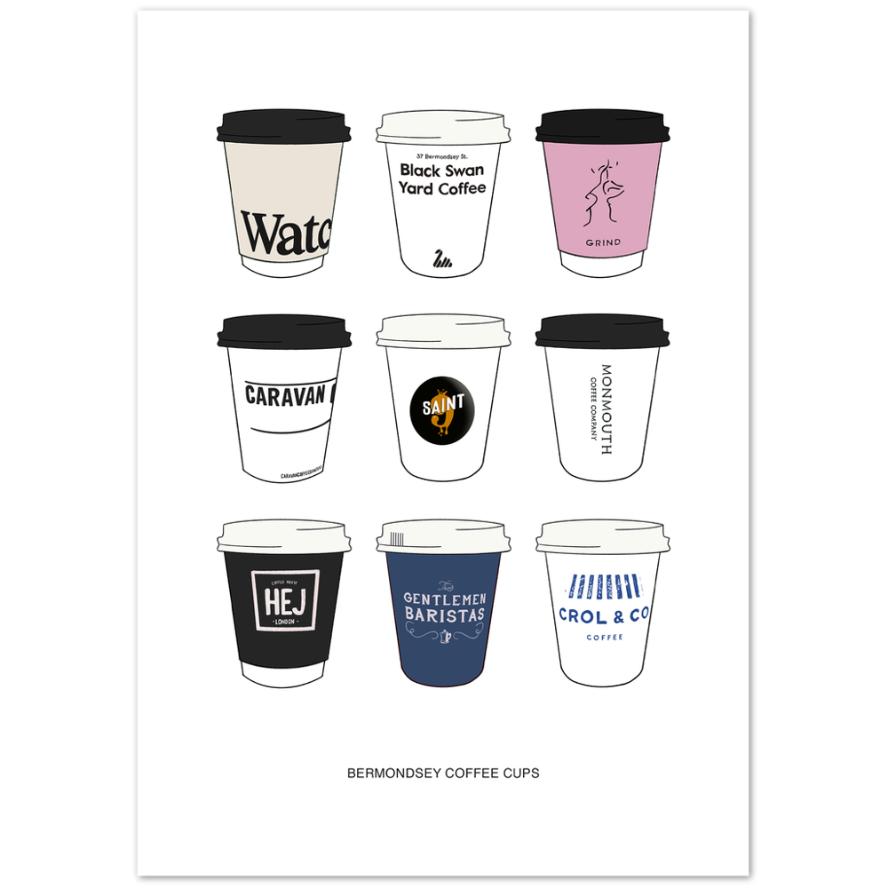 Borough & Bermondsey Coffee Cups