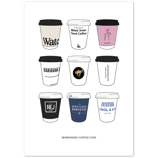 Borough & Bermondsey Coffee Cups